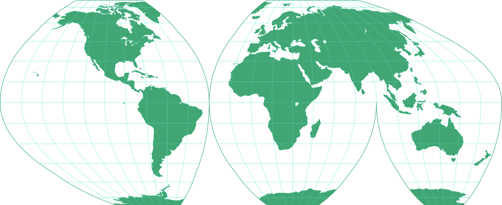 McBryde Q3 (interrupted) Silhouette Map