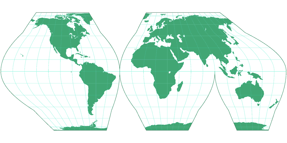 McBryde S2 (interrupted) Silhouette Map