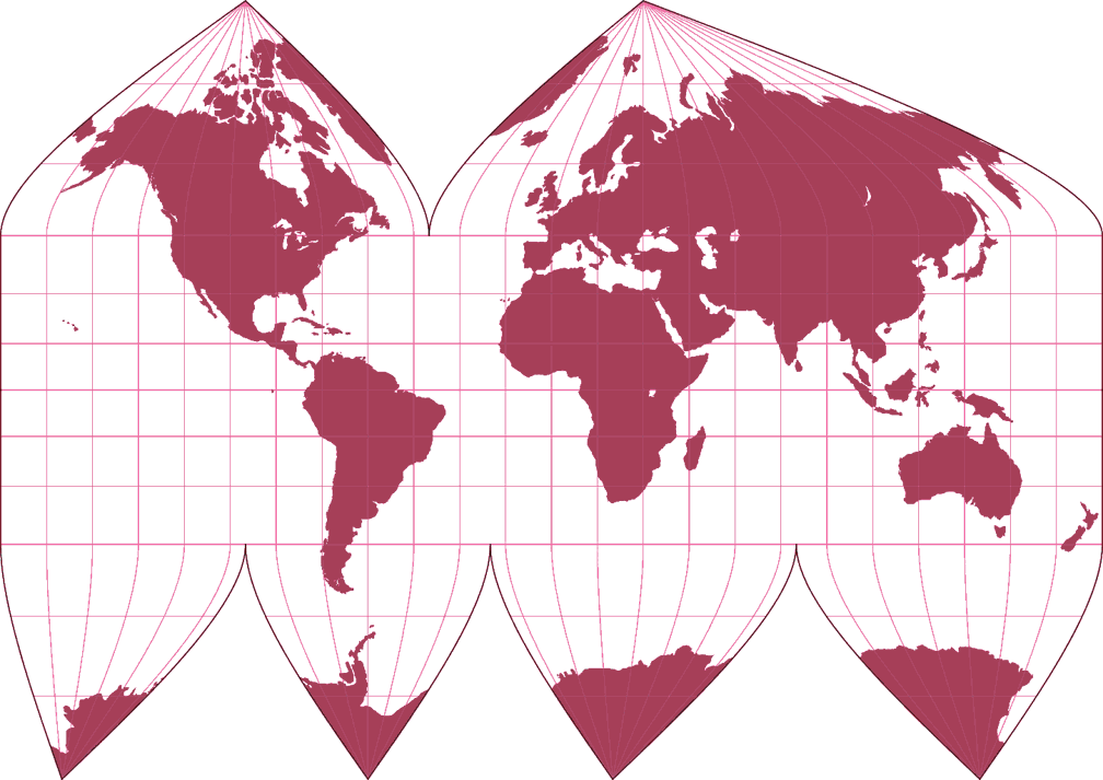 Baker Dinomic (interrupted) Silhouette Map