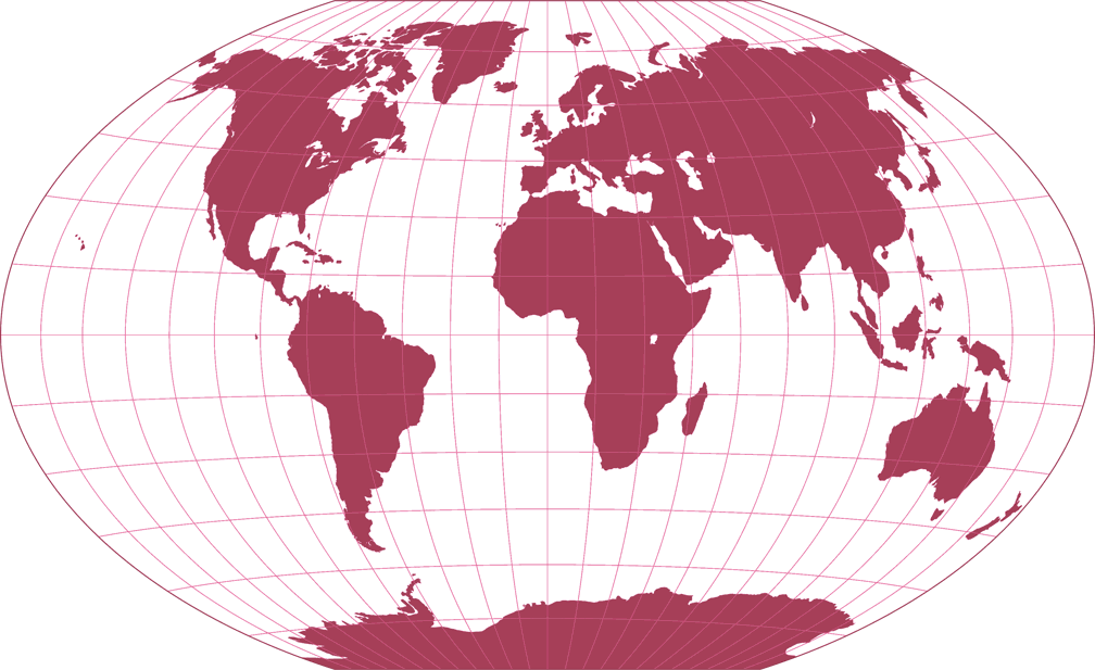 Winkelish I (50.46°) Silhouette Map