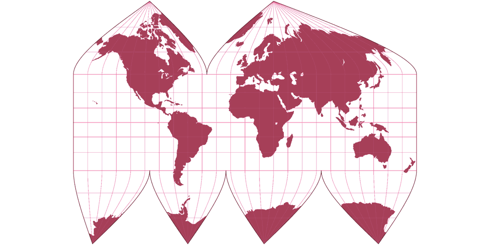 Baker Dinomic (interrupted) Silhouette Map